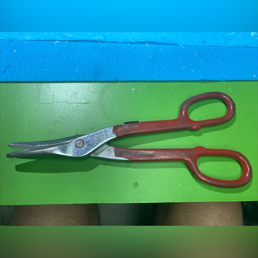 Vintage Snap-on CD-12 metal/tin snips